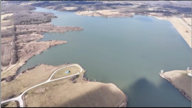 Aerial View of Holden lake